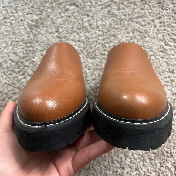 Jenni Kayne Leather Lug Mule - Canyon Size 38 - Picture 9 of 14